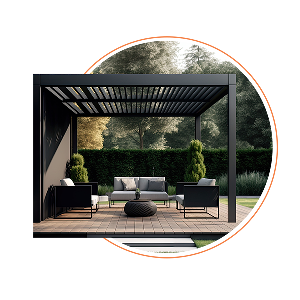 Louvered Pergola