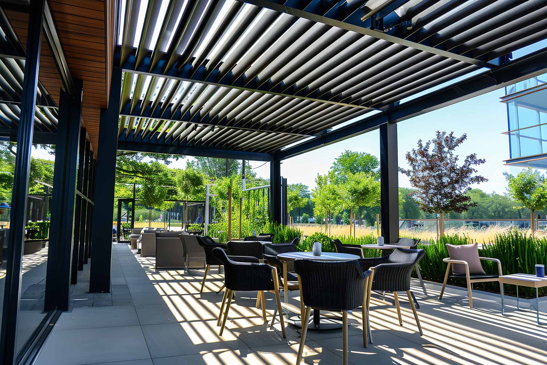 Inspire Your Clients with a Commercial Pergola this Holiday Season 